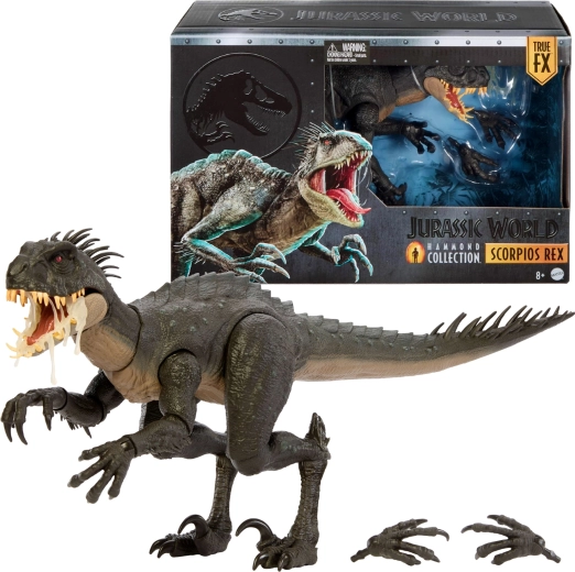 Mattel Jurassic World Hammond collection Scorpios rex – sběratelská figurka dinosaura 43 cm