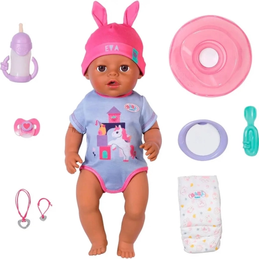 BABY born panenka Eva Click & Play 43 cm s kouzelnou rukou a doplňky