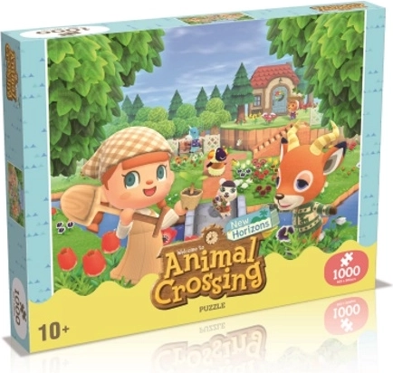 Winning Moves Animal Crossing puzzle 1000 dílků