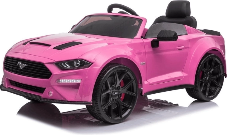 elektrické autíčko pro děti hollicy cars ford mustang pink