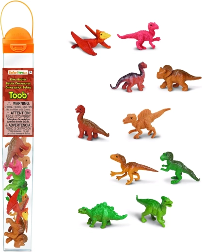 Safari Ltd. Toobs tuba – mláďata dinosaurů