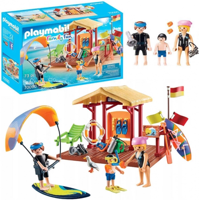 Playmobil kreativní stavebnice vodní sporty