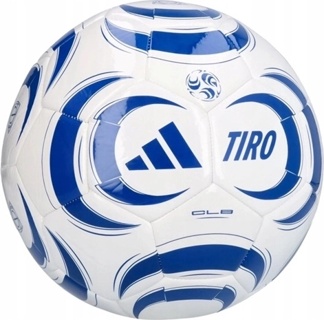 Adidas Tiro Club fotbalový míč bílo-modrý