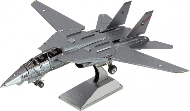 Kovový 3D model top gun F‑14 Tomcat – stavebnice METAL EARTH