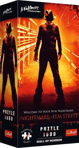 Trefl Premium Plus puzzle Hall of Horror: Noční můra v Elm Street 1000 dílků