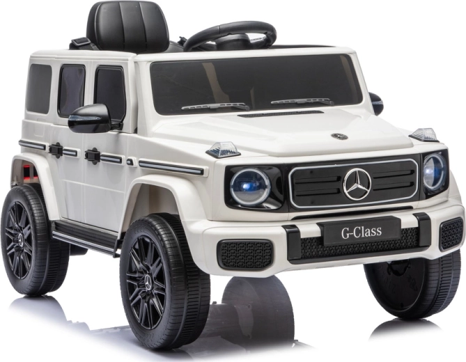 Elektrické autíčko Mercedes G-class 4x4 24 v bílé