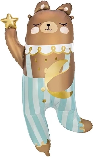 Foliový balon medvěd 55 cm x 90 cm