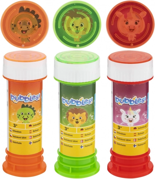 Bublifuk - Tři druhy: Dino, Lev a Jednorožec