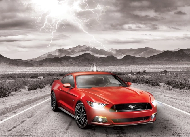 Puzzle ford mustang gt 2015 – 1000 dílků