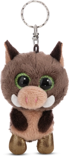 NICI Glubschis klíčenka divočák Truffle Fluffle 9 cm