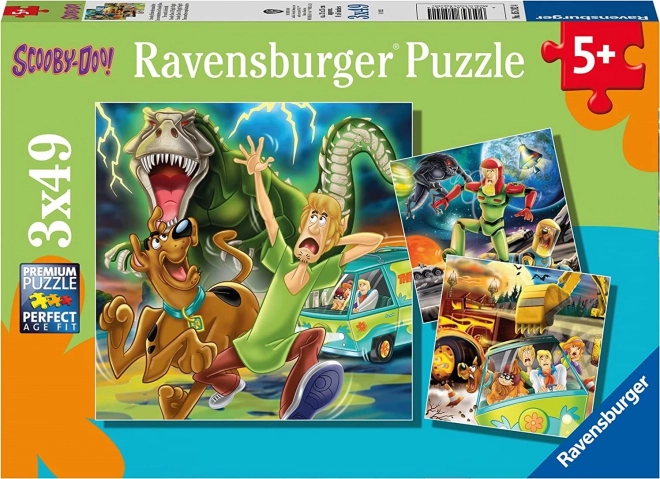 Ravensburger puzzle SCOOBY-DOO 3×49 dílků