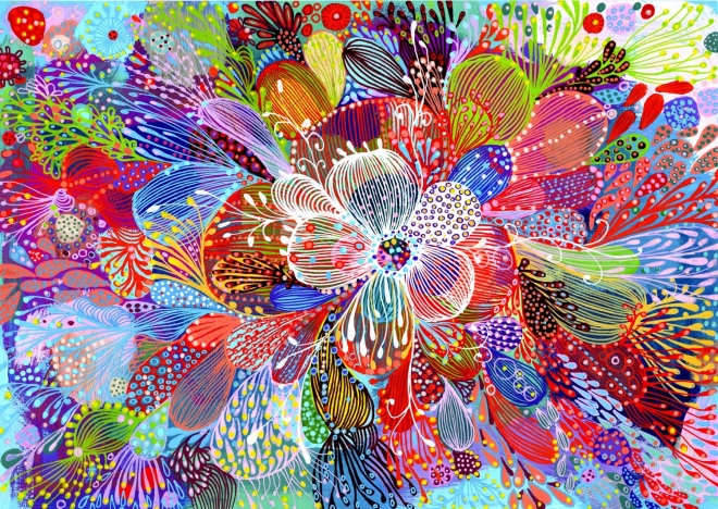 Enjoy Puzzle Květy Revoluce 1000 dílků