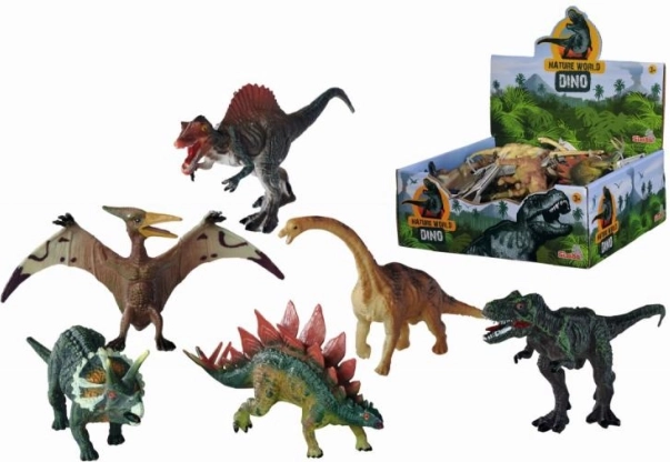 Plastová figurka dinosaura 13–15 cm – 6 druhů
