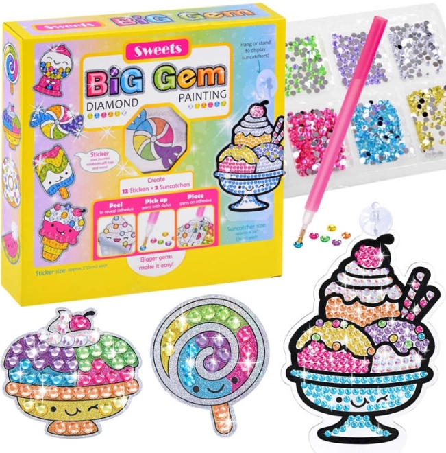 Kreativní sada diamantového malování – sladkosti