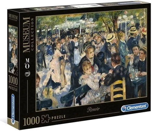 Clementoni puzzle Museum Collection bal v Moulin de la Galette 1000 dílků
