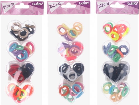 Sada vlasových gumiček 48 ks