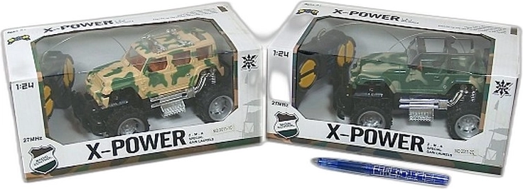RC terénní auto na dálkové ovládání 17 cm - 1 kus