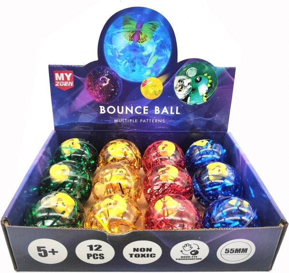 Svítící antistresový míček s kachničkou