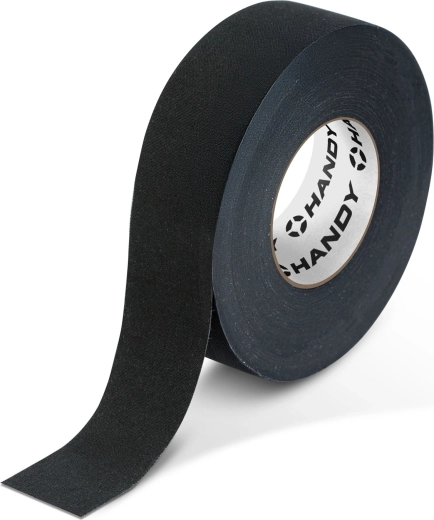 Samolepicí textilní páska na kabelové svazky, 25 m × 19 mm, černá