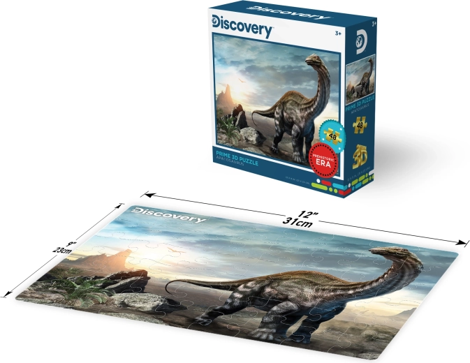 3D puzzle Apatosaurus 48 dílků