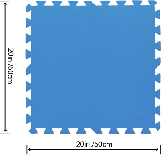 Ochranná podložka pod bazén BESTWAY 50 × 50 cm
