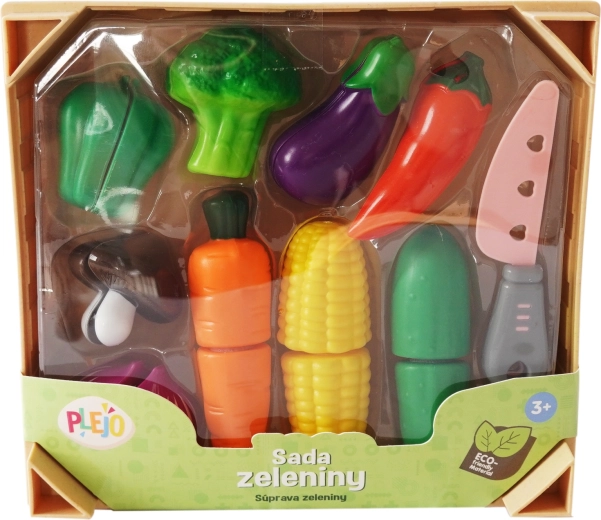 PLEJO sada krájecí zeleniny v bedýnce