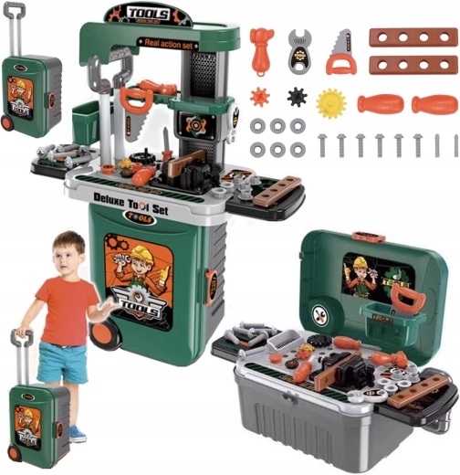 Dílna v kufříku na kolečkách