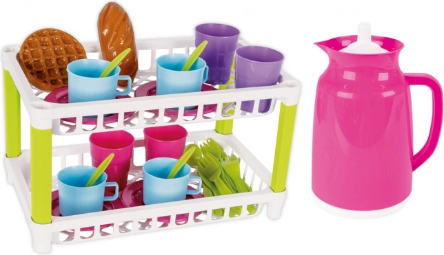 Kuchyňská sada pro děti se stojanem