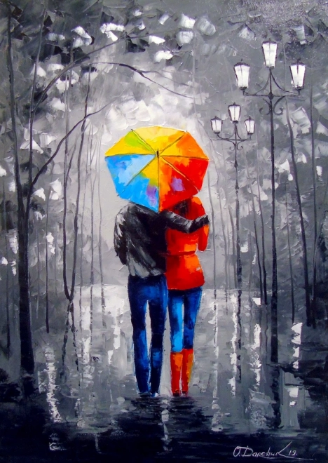 Puzzle Zářivé setkání 1000 dílků ENJOY