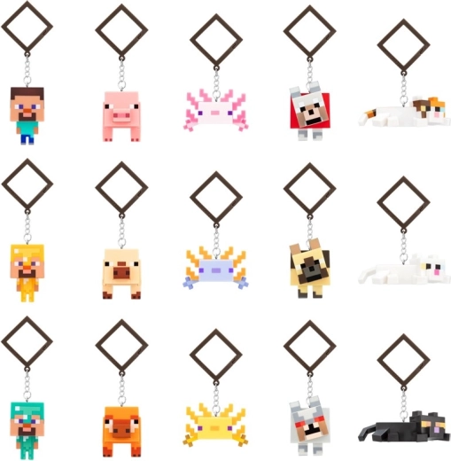 Minecraft měnící přívěsek Backpack Buddies