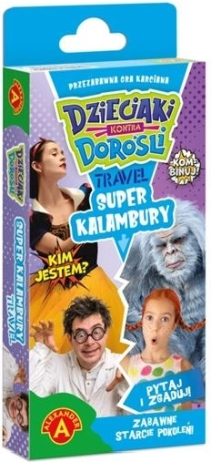 Super kalambury děti vs dospělí travel