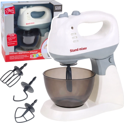 Dětský kuchyňský mixér se stojanem a mísou se světly a zvuky