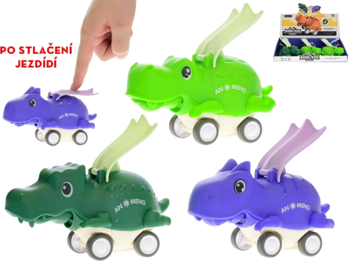 Jezdící dinosaurus 15 cm pro děti