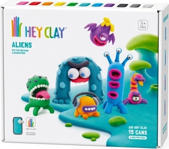 HEY CLAY modelovací hmota Mimozemšťané
