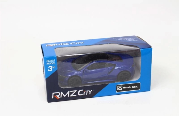 RMZ Honda NSX 2017 modrý model auta 1:32