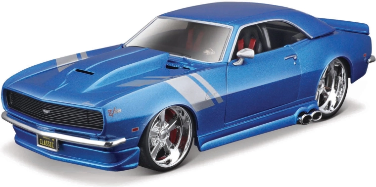Maisto 1968 Chevrolet Camaro Z/28 kovový model auta 1:24