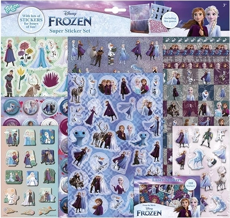 Disney Frozen super sada samolepek