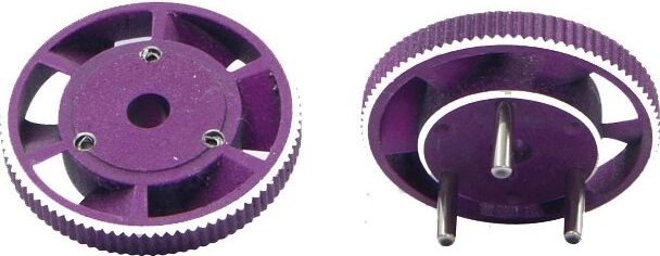Setrvačník HighFlow Venti-Turbo 1:10 pro hřídel 5,1 mm