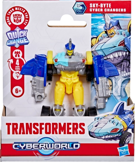 Hasbro Transformers Cyberworld Sky-Byte – transformující robot žralok