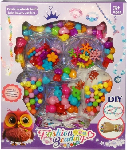 Barevné korálky pro výrobu náramků