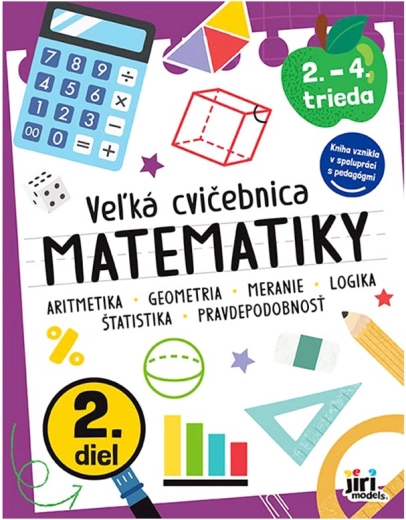 Velká cvičebnice matematiky II – MARVEL omalovánky