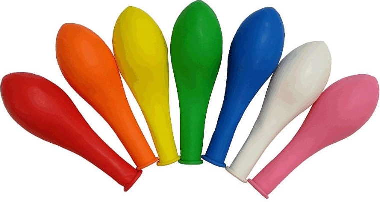 Latexové balónky 30 cm – mix barev, 12 ks