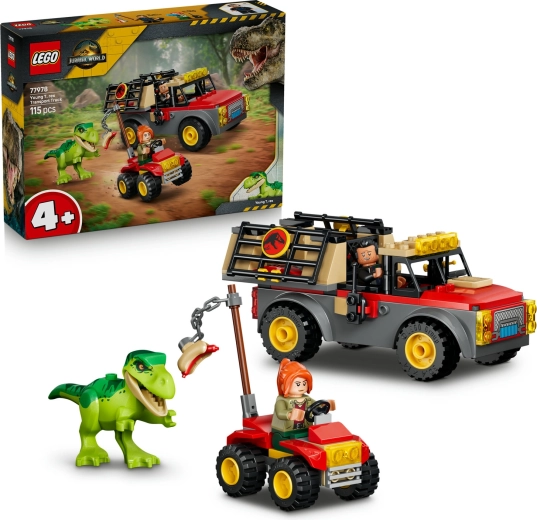 LEGO Jurassic World nákladní vůz pro přepravu mláděte tyranosaura