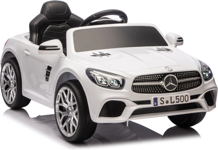 Elektrické autíčko MERCEDES SL500, bílé