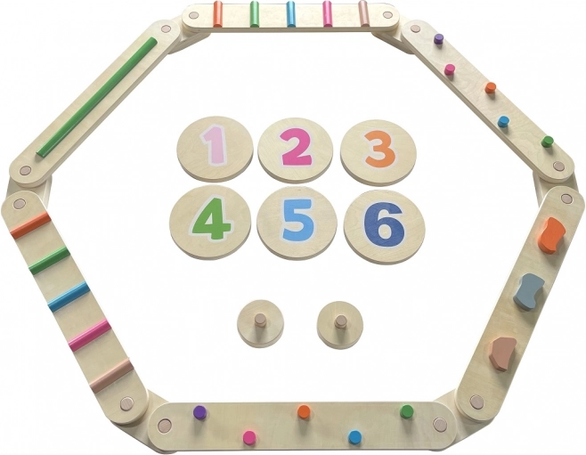 Dřevěná balanční stezka 2Kids Toys