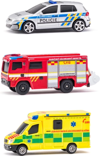 Maisto sada záchranných vozidel Česká republika 1:64