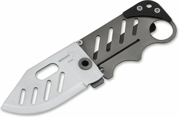 Kapesní nůž na krk Böker Plus Credit Card Knife, 5,8 cm, G10 a titan