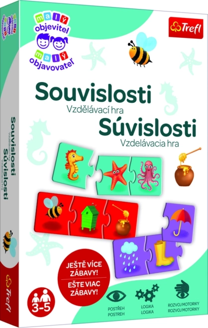 Trefl Vzdělávací Hra Malý Objevitel: Souvislosti