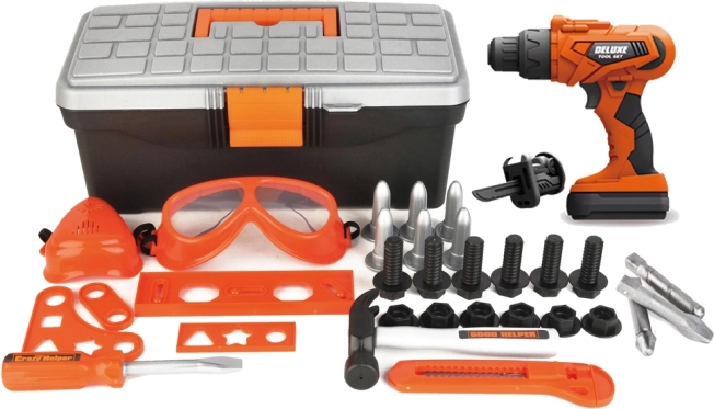 Dětská sada nářadí s vrtačkou na baterie