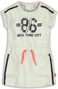 Dívčí šaty DIRKJE Joyful Lets Rock, mátové